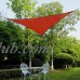 Cool Area Triangle 11 Feet 5 Inches Durable Sun Shade Sail with Stainless Steel Hardware Kit, UV Block Fabric Patio Shade Sail in Color Green   565564189